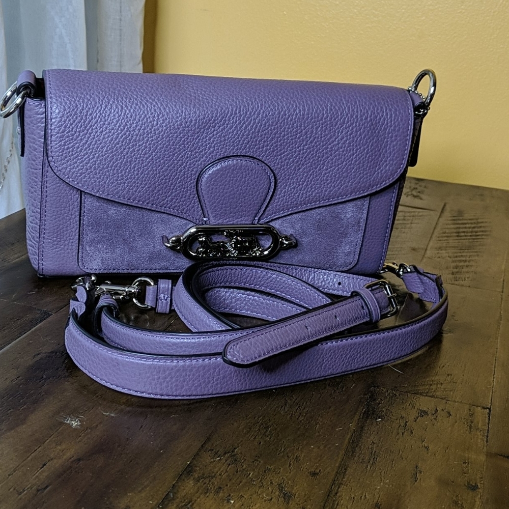 COACH Jade Crossbody Purple